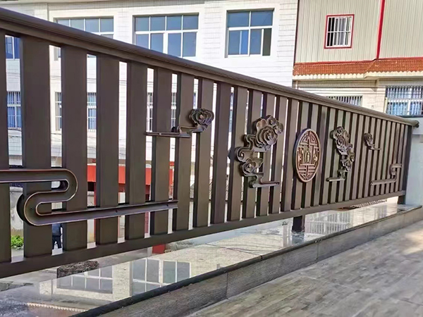 中式简约铝艺护栏